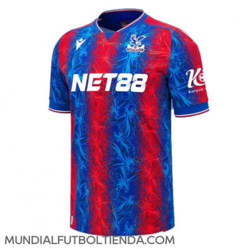 Camiseta Crystal Palace Primera Equipación Replica 2024-25 mangas cortas